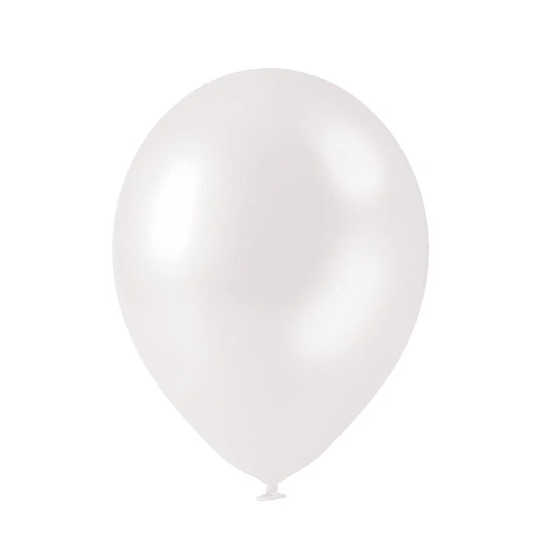 Balon metaliczny, metalizowany kolor perłowy
