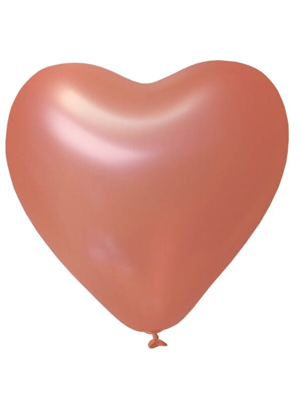 Balony-Serca-różowo-złote-s425